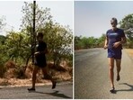 Milind Soman goes for a run after testing coronavirus negative.(Instagram/ milindrunning)