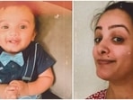 Anita Hassanandani with son Aaravv. Anita Hassanandani with son Aaravv.