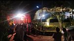 The wedding function being organised at the residence of Gurmeet Singh Johal, the media in-charge of Rajya Sabha member Sukhdev Singh Dhindsa, in Sangrur on Friday night. (HT Photo) The wedding function being organised at the residence of Gurmeet Singh Johal, the media in-charge of Rajya Sabha member Sukhdev Singh Dhindsa, in Sangrur on Friday night. (HT Photo)