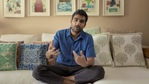 Prateek Kuhad has a cosy and comfortable home. Prateek Kuhad has a cosy and comfortable home.