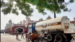 The train left Bokaro, Jharkhand, loaded with three truckloads of LMO on Friday. (HT photo) The train left Bokaro, Jharkhand, loaded with three truckloads of LMO on Friday. (HT photo)