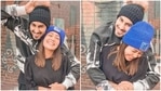 Neha Kakkar celebrated her six-month anniversary with Rohanpreet Singh. Neha Kakkar celebrated her six-month anniversary with Rohanpreet Singh.