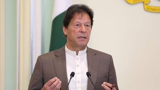 Imran Khan expresses solidarity with India, prays for speedy recovery of those suffering from pandemic as India battles 'dangerous' wave of Covid-19. (REUTERS)
