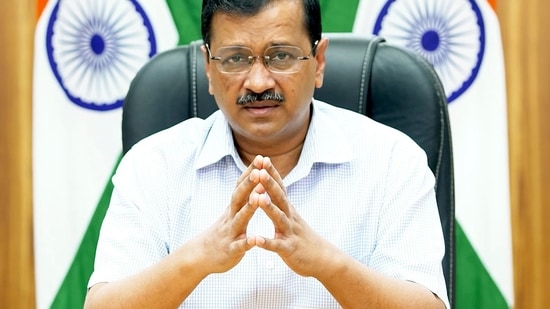 Delhi chief minister Arvind Kejriwal said he would be grateful if chief ministers could provide Delhi with any oxygen, along with tankers.(ANI Photo) Delhi chief minister Arvind Kejriwal said he would be grateful if chief ministers could provide Delhi with any oxygen, along with tankers.(ANI Photo)