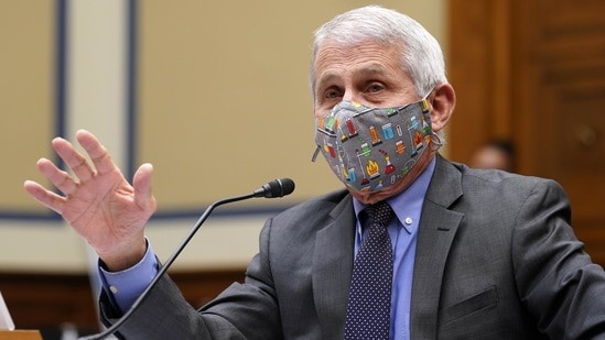 "India is going through a very terrible situation right now. They've had, yesterday, the largest number of cases that has ever been reported by any country," Dr Anthony Fauci said. (Bloomberg) "India is going through a very terrible situation right now. They've had, yesterday, the largest number of cases that has ever been reported by any country," Dr Anthony Fauci said. (Bloomberg)