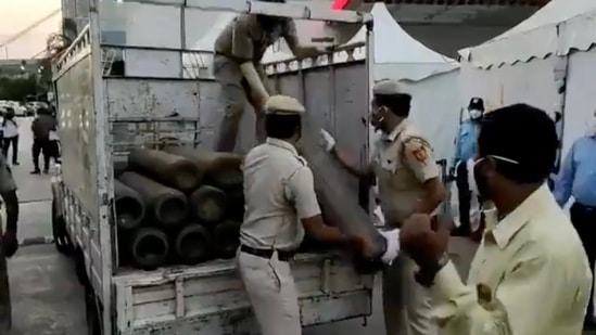 The tanker and driver details were shared and the police immediately swung into action. (File photo for representation )