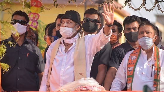 The TMC lodged a complaint with the district magistrate of Malda against the BJP for violation of ECI directives at Mithun Chakraborty's rally. (PTI PHOTO). The TMC lodged a complaint with the district magistrate of Malda against the BJP for violation of ECI directives at Mithun Chakraborty's rally. (PTI PHOTO).