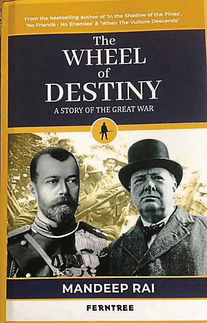 The Great War novel, published by Ferntree Publishing, follows Rai’s In The Shadow Of The Pines, No Friends, No Enemies and When The Vulture Descends (HT Photo) The Great War novel, published by Ferntree Publishing, follows Rai’s In The Shadow Of The Pines, No Friends, No Enemies and When The Vulture Descends (HT Photo)