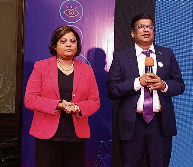 InMed founders, Rajesh Purushottam and Latha Poonamallee. (HT PHOTO)