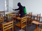 The internal examinations held so far in the government schools would be counted for assessment of students, and the tests that are scheduled on or after April 26 stand cancelled.(ANI File) The internal examinations held so far in the government schools would be counted for assessment of students, and the tests that are scheduled on or after April 26 stand cancelled.(ANI File)