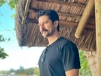 Aftab Shivdasani shares pictures of himself at a beachy location. Aftab Shivdasani shares pictures of himself at a beachy location.