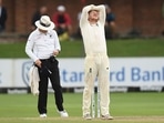 England spinner Dom Bess reacts. (Getty Images) England spinner Dom Bess reacts. (Getty Images)