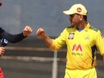 Virat Kohli and MS Dhoni ahead of the toss. Virat Kohli and MS Dhoni ahead of the toss.