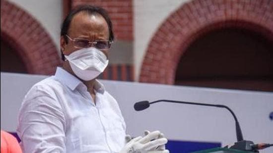 The committee, which will be headed by chief secretary Sitaram Kunte, will facilitate the process of purchasing vaccines as well as drugs like remedesivir, an anti-viral drug that is part of the Covid-19 treatment protocol, deputy chief minister Ajit Pawar said on Saturday. (Sanket Wankhade/HT PHOTO)