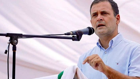 Congress leader Rahul Gandhi. (File photo) (HT_PRINT) Congress leader Rahul Gandhi. (File photo) (HT_PRINT)