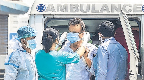 The second wave is witnessing more complications among patients, with a large proportion needing critical care or oxygen support. (PTI) The second wave is witnessing more complications among patients, with a large proportion needing critical care or oxygen support. (PTI)