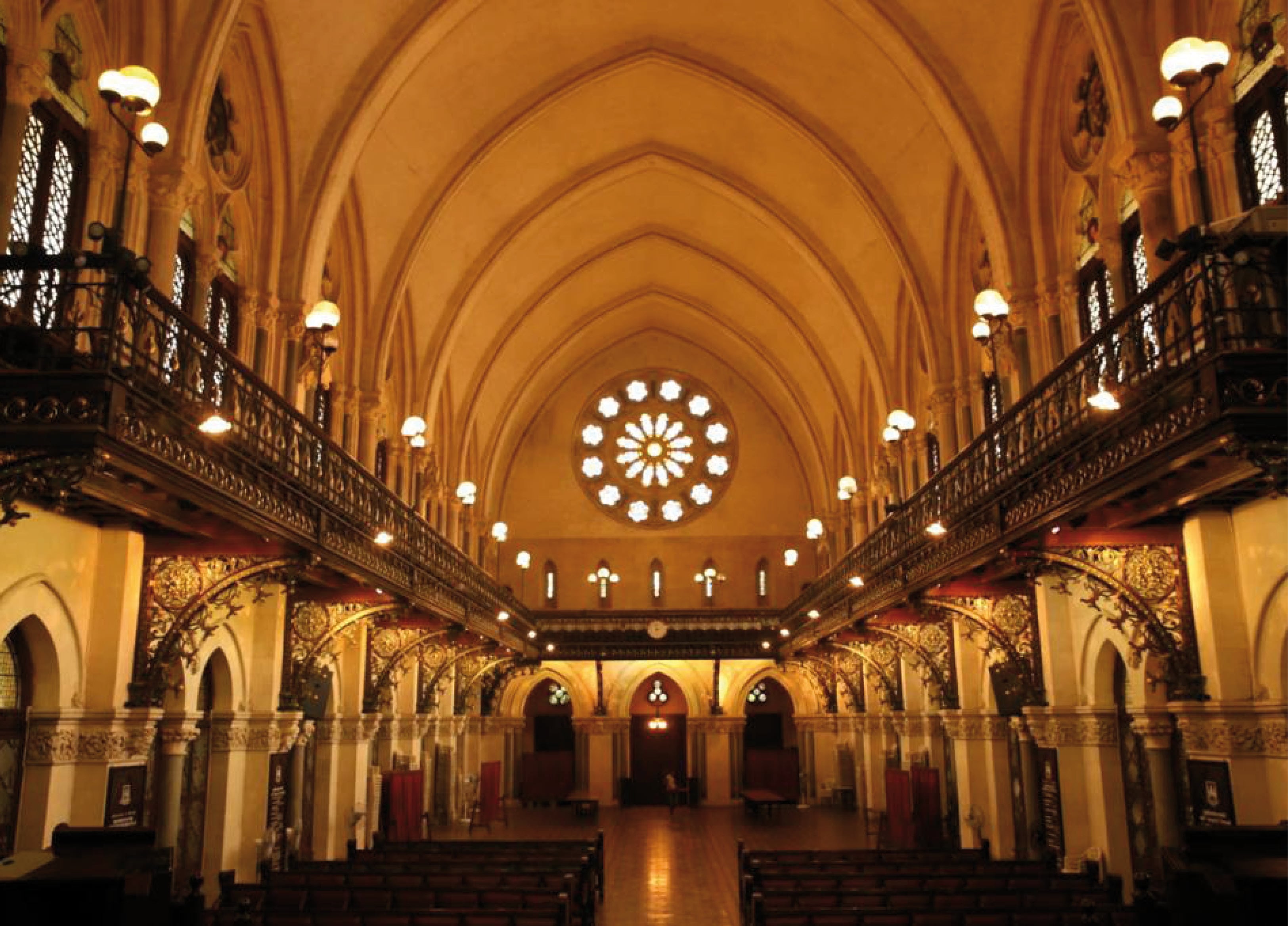 The renovated convocation hall of the Mumbai University is the venue for the Mumbai Sanskriti fest 2021 The renovated convocation hall of the Mumbai University is the venue for the Mumbai Sanskriti fest 2021