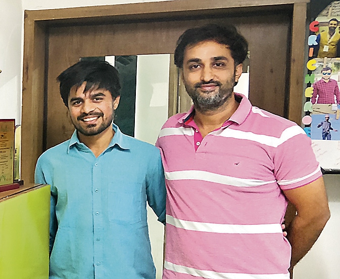 CricHeroes founders Meet Shah and Abhishek Desai. “We were focussed on building an easy, robust scoring model for amateur cricketers,” Shah says. (Sharda Ugra) CricHeroes founders Meet Shah and Abhishek Desai. “We were focussed on building an easy, robust scoring model for amateur cricketers,” Shah says. (Sharda Ugra)
