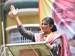 Parno Mittra, an actor by profession, is the BJP candidate from Baranagar in West Bengal's North 24 Parganas district. (Photo via @parnomittra on Twitter) Parno Mittra, an actor by profession, is the BJP candidate from Baranagar in West Bengal's North 24 Parganas district. (Photo via @parnomittra on Twitter)