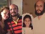 Jacqueline Fernandez and her parents. Jacqueline Fernandez and her parents.