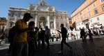 People walk past the Trevi Fountain amid the coronavirus disease (COVID-19) pandemic in Rome, Italy. (REUTERS) People walk past the Trevi Fountain amid the coronavirus disease (COVID-19) pandemic in Rome, Italy. (REUTERS)