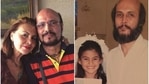 Jacqueline Fernandez and her parents. Jacqueline Fernandez and her parents.