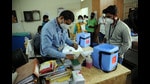 Under the new policy, various state governments and private players will be competing with each other for procurement of vaccine from a limited number of vaccine manufacturers. Serum Institute of India (SII) has priced its vaccine, Covishield, at <span class='webrupee'>₹</span>400 for states and <span class='webrupee'>₹</span>600 for private players. Meanwhile, Covaxin has equivalent prices of <span class='webrupee'>₹</span>600 and <span class='webrupee'>₹</span>1,200 respectively. (HTPHOTO) Under the new policy, various state governments and private players will be competing with each other for procurement of vaccine from a limited number of vaccine manufacturers. Serum Institute of India (SII) has priced its vaccine, Covishield, at <span class='webrupee'>₹</span>400 for states and <span class='webrupee'>₹</span>600 for private players. Meanwhile, Covaxin has equivalent prices of <span class='webrupee'>₹</span>600 and <span class='webrupee'>₹</span>1,200 respectively. (HTPHOTO)