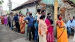 Voters stand in long queues on polling day in West Bengal. The seventh phase of the state assembly elections will witness an intense battle across six constituencies in Dakshin Dinajpur, six in Malda, nine in Murshidabad, nine in Paschim Bardhaman, and four in Kolkata, amid the ongoing Covid-19 pandemic. (File Photo / Representational Image) Voters stand in long queues on polling day in West Bengal. The seventh phase of the state assembly elections will witness an intense battle across six constituencies in Dakshin Dinajpur, six in Malda, nine in Murshidabad, nine in Paschim Bardhaman, and four in Kolkata, amid the ongoing Covid-19 pandemic. (File Photo / Representational Image)