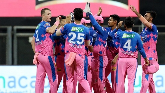 Chris Morris celebrates the wicket of Faf du Plessis. (ANI Photo/IPL) Chris Morris celebrates the wicket of Faf du Plessis. (ANI Photo/IPL)