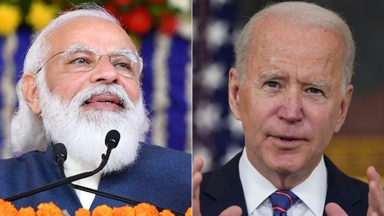 US President Joe Biden promised emergency assistance to Covid-ravaged India in a telephone call on April 26, 2021 with Prime Minister Narendra Modi, the two countries said. (AFP)