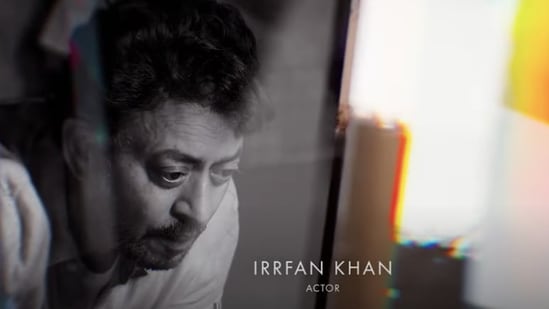 Irrfan Khan honoured at the in memorium segment at the 93rd Academy Awards