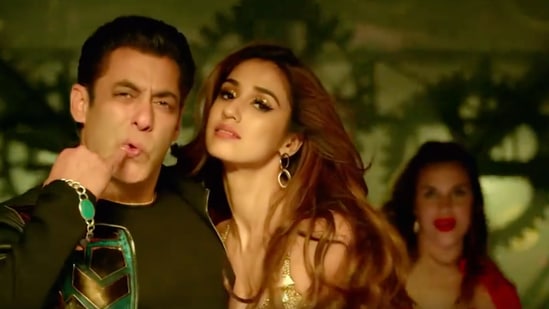 Salman Khan and Disha Patani in Radhe song Seeti Maar.