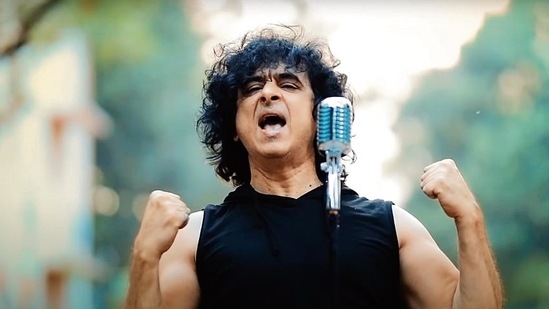 Singer Palash Sen in a still from the new song Ladaaii by the band Euphoria.