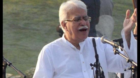 Renowned vocalist late Pandit Rajan Mishra. (Phot: Rajeev Tyagi) Renowned vocalist late Pandit Rajan Mishra. (Phot: Rajeev Tyagi)