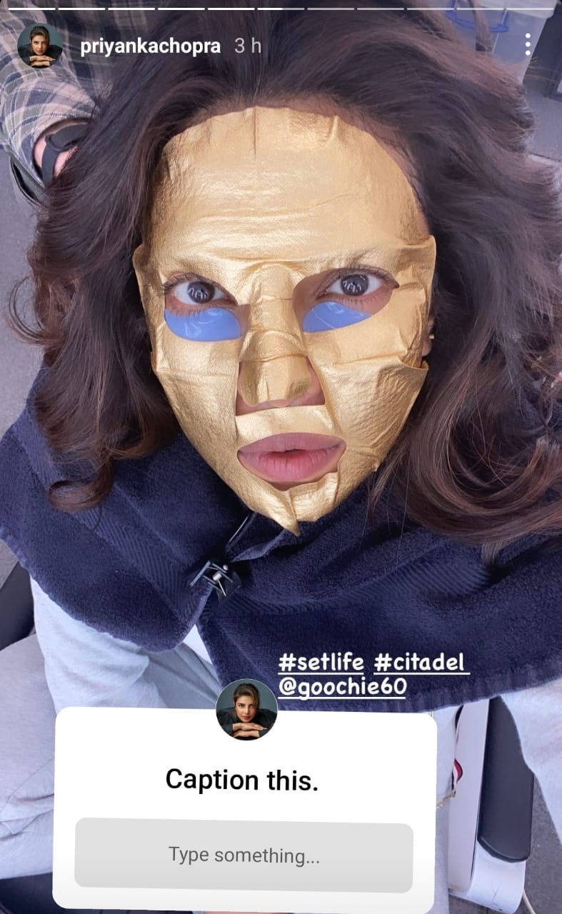 Priyanka Chopra on the sets of Citadel. Priyanka Chopra on the sets of Citadel.