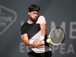 FILE PHOTO: Georgia's Nikoloz Basilashvili