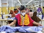 Apparel Export Promotion Council (AEPC) has urged the government to exempt factories from lockdown and requested an ‘essential service’ tag for the labour-intensive apparel export industry.(Reuters) Apparel Export Promotion Council (AEPC) has urged the government to exempt factories from lockdown and requested an ‘essential service’ tag for the labour-intensive apparel export industry.(Reuters)