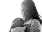 Neha Dhupia with daughter Mehr.
