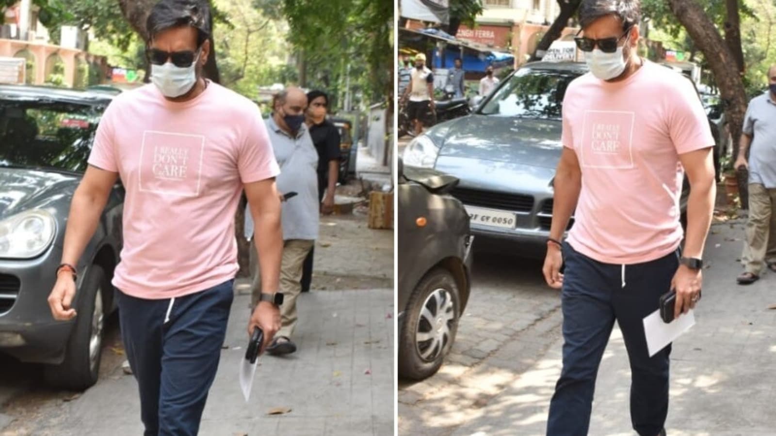 Classic Vision - Ajay Devgan spotted in his PHILIPP PLEIN