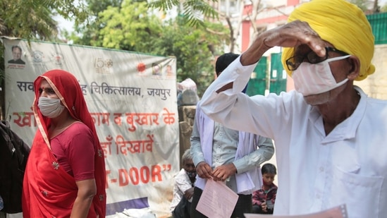 A total of 3,87,976 Covid-19 patients have recovered in the state so far. (Himanshu Vyas/HT Photo)