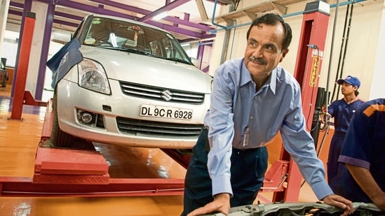 Jagdish Khattar, an IAS officer of the UP cadre, had joined Maruti Udyog as an officer on special duty in 1992.(Photo: Mint) Jagdish Khattar, an IAS officer of the UP cadre, had joined Maruti Udyog as an officer on special duty in 1992.(Photo: Mint)
