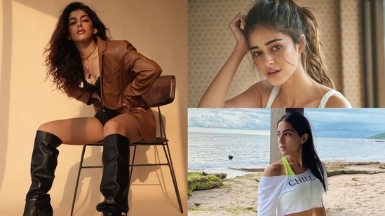 Alaya F opened up about being compared with Sara Ali Khan and Ananya Panday.