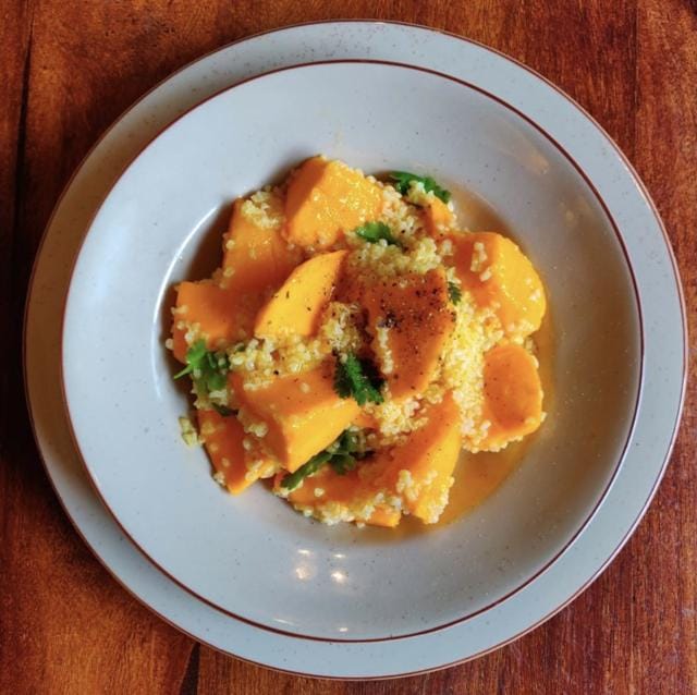 Mango Tabullouh by culinary expert Vindhya Karwa is a new twist to the mango. (Photo: Instagram/vinsplate) Mango Tabullouh by culinary expert Vindhya Karwa is a new twist to the mango. (Photo: Instagram/vinsplate)