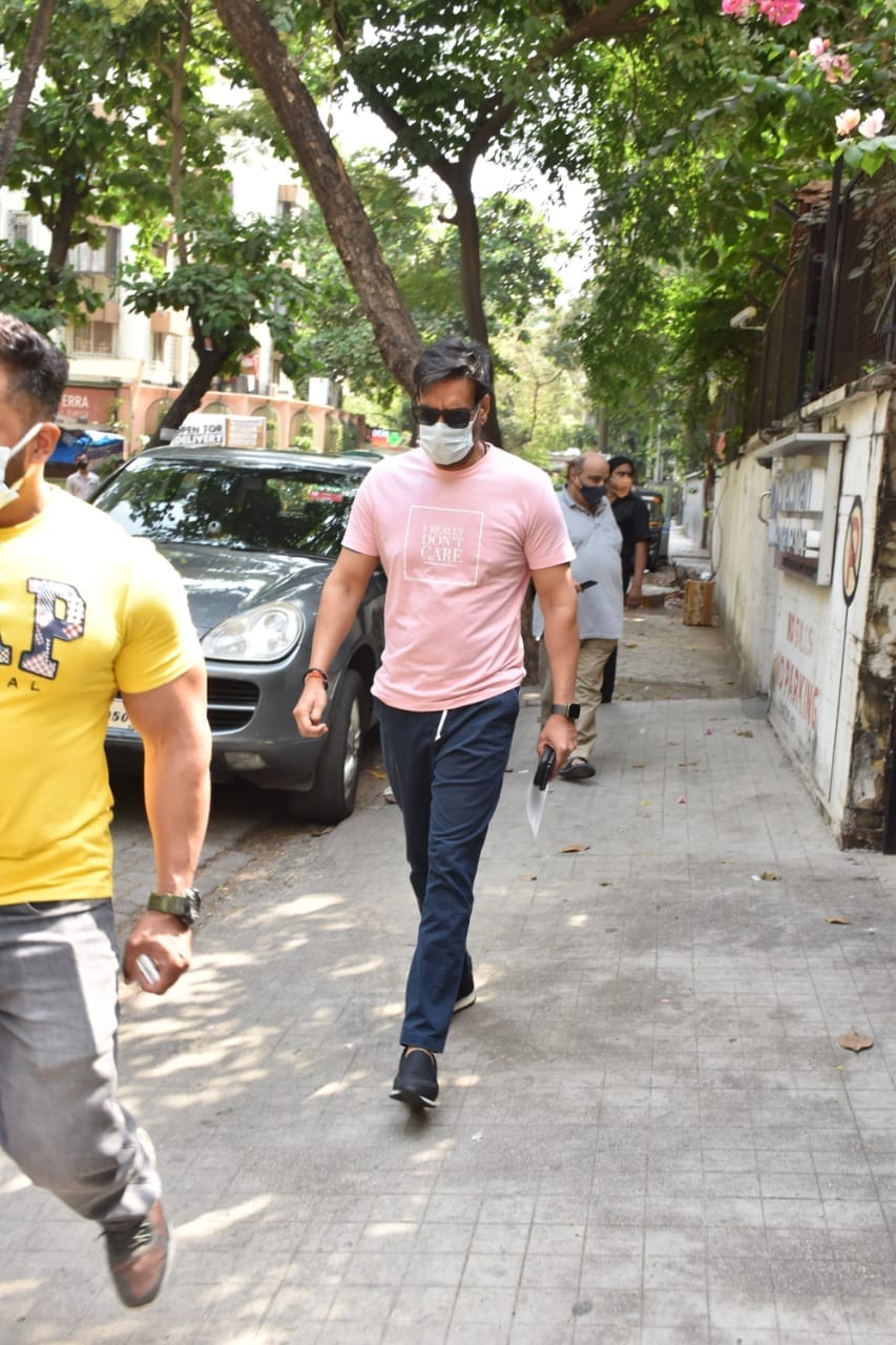 Classic Vision - Ajay Devgan spotted in his PHILIPP PLEIN