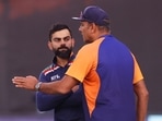 India head coach Ravi Shastri with Virat Kohli