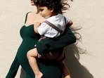 Lisa Haydon shared her picture ahead of the arrival of her third child.