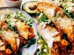 Recipe: Black bean chicken flautas is a dinner dish cooked in 15 minutes(Instagram/fitandwellmedgal)