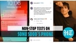 Sonu Sood's phone continues to beep with pleas for help, actor posts video Sonu Sood's phone continues to beep with pleas for help, actor posts video