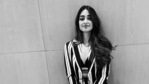 Actor Ileana D’Cruz rocks a striped black and white pantsuit Actor Ileana D’Cruz rocks a striped black and white pantsuit