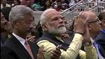 USA, Sep 22 (ANI): Prime Minister Narendra Modi along with External Affairs Minister S Jaishankar and other officials during the Howdy Modi event at NRG Stadium in Houston on Sunday. (ANI Photo) USA, Sep 22 (ANI): Prime Minister Narendra Modi along with External Affairs Minister S Jaishankar and other officials during the Howdy Modi event at NRG Stadium in Houston on Sunday. (ANI Photo)